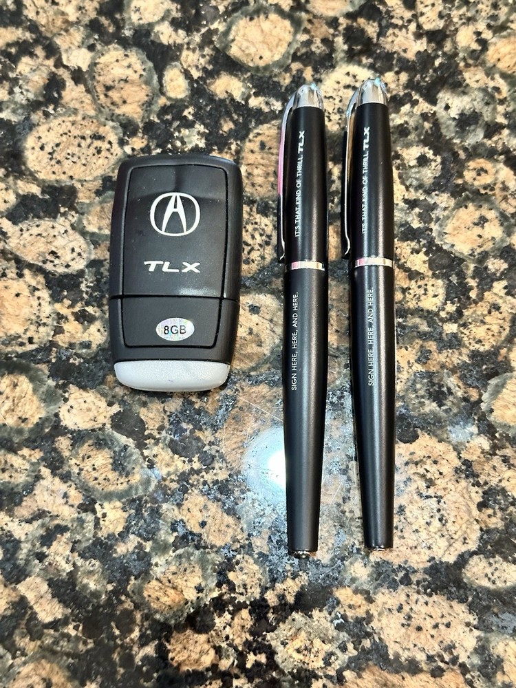 Acura TLX Dealer Promo Items| 8GB Thumb Drive| TLX Promo Pens| NEW Dealer Items