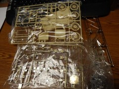 VINTAGE GABRIEL 26442 1909 MODEL T TOURING MODEL KIT OPEN BOX UNSTARTED 1/20