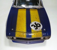 Chevrolet Camaro 55Chevy57 w/Corvette Engine Race Car1Custom Built Metal Model