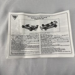 Make Up 1:43 1978 Ferrari 312 T3 Canada GP M2