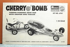 1/24 MONOGRAM CHERRY BOMB # 6761 (INSTRUCTIONS ONLY)