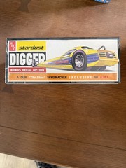 AMT – Stardust Digger Hemi ‘Cuda Dragster – 1/25 Scale AMT602 – Factory Sealed!