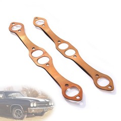Creative.C SBC Header Gaskets, Oval Port Copper Exhaust Manifold Gaskets…