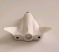 3D Printed Dream Chaser Cargo Space plane 1/100 Scale. Made in USA