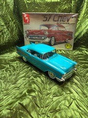 AMT 1957 Chevy Bel Air Hardtop. Display/Shelf Ready.