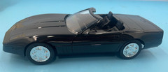 1989 Chevrolet Corvette Convertible Black Dealer Promo 6063EO New In Box!