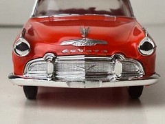 Jo-Han Reissue 1956 DeSoto Sedan Promo Car with Box, Red & Black