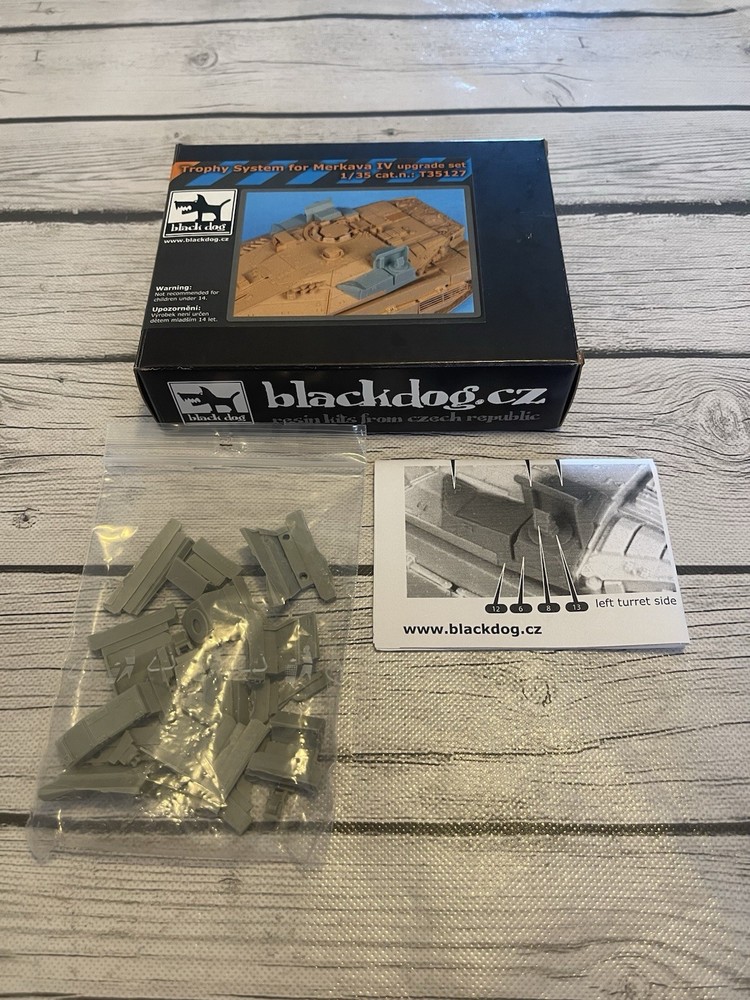 Black Dog 1/35 Merkava IV Trophy APS System Upgrade Set T35127 New Open Box