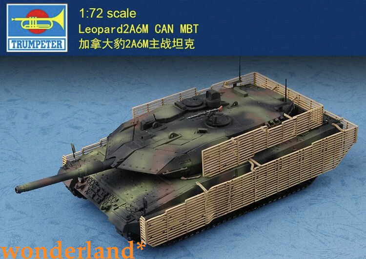 Trumpeter 07193 1:72 Canada Leopard 2A6M CAN MBT Model Kit