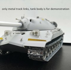 1/35 Soviet IS-7 Tank Metal Track Links w/Metal Gun Barrel for Trumpeter 05586