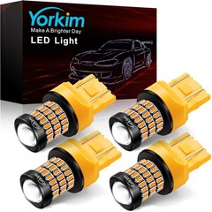 Amber Led Turn Signal Bulb with Projector Led 7440 7441 7443 Amber Turn Signal