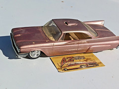 EARLY JO-HAN 1960 DESOTO ADVENTURER 2 DOOR HARDTOP 1/25 BUILT VINTAGE MODEL CAR