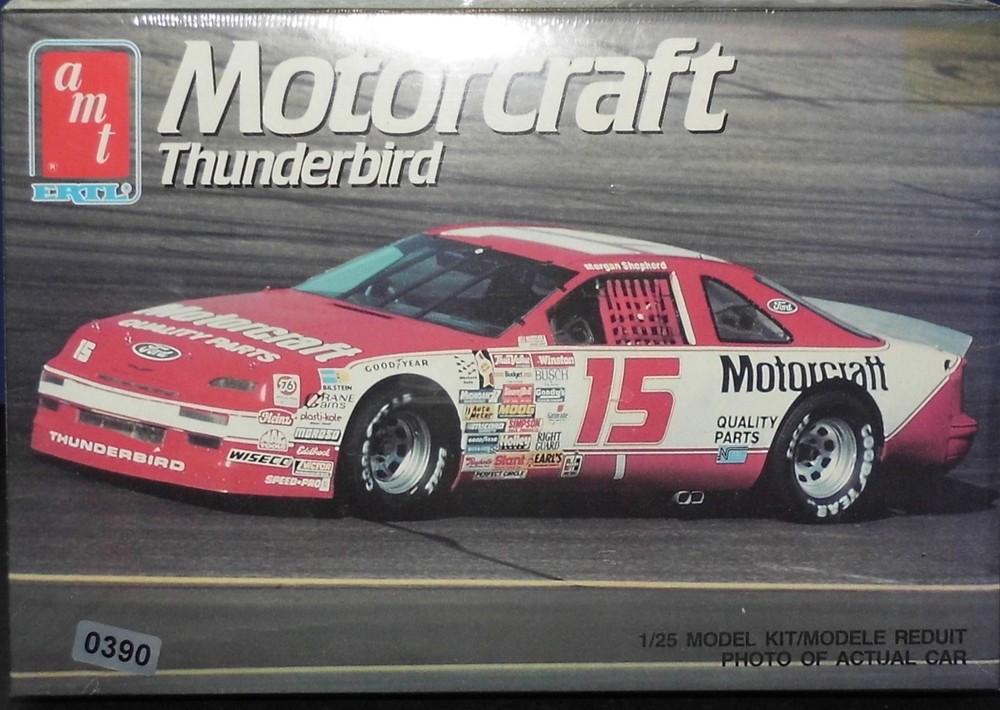 Vtg 1990 AMT/ERTL Model Kit 6730 Morgan Shepherd #15 Motorcraft Ford 1:25 New