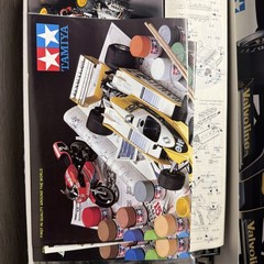 Tamiya Team Lotus J.P.S. Mk. III 1/20 Model Kit 20004 Autographed Mario Andretti