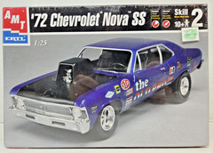 AMT 1972 Chevrolet Nova SS 1:25 Scale Model Car Kit #31547 New Sealed