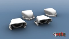 1:35 Resin Exhaust Pipes for KV 85 SU 152 KV 1S scale model