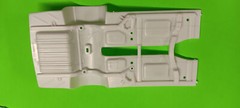 66 1966 Chevy Malibu SS 1/24 Body Hood Glass Bumper Interior Tub Frame Rear End