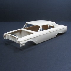 NB341 Jimmy Flintstone resin, 1:25 scale 1962 Ford Galaxie 2 door sedan