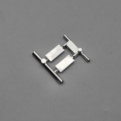 Monogram 1/25 1959 59 Cadillac Eldorado Parts Kitbash Chrome License Plates