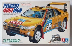 TAMIYA 1/24 Peugeot 405T 16GR 1990 Paris-Dakar Rally winner #24094 model kit