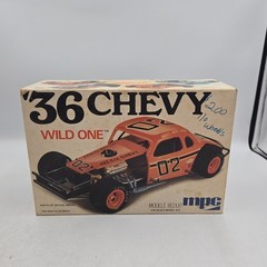 ‘36 Chevy Wild One 1/25 Scale Model Kit Un Assembled