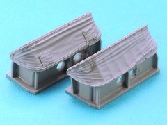 Legend 1/35 Leopard 1A5 / C2 Tank Gun Mantlet Covers Set (for Takom 2004) LF1310