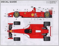 STUDIO27 Multimedia kit 1/20 FERRARI F399 GERMANY GP 1999 FR-2025 form JP 16005