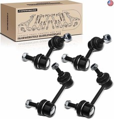 A-Premium Set of 4, Front & Rear Sway Bar Links Kit Stabilizer Bar Links