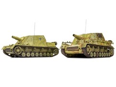 LEVEL 3 MODEL KIT STURMPANZER IV BRUMMBAR TANK 1/35 SCALE MODEL BY AIRFIX A1376
