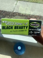 VINTAGE POLAR LIGHTS MODEL KIT THE GREEN HORNET BLACK BEAUTY SEALED