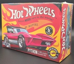 MPC Mattel Hot Wheels Python 1/25 Scale Model Kit. BRAND NEW IN THE BOX…
