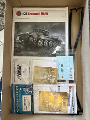 Airfix#A1374,1/35 Cruiser Mk VIII Cromwell Mk VI ,OPEN BOX+Upgrade