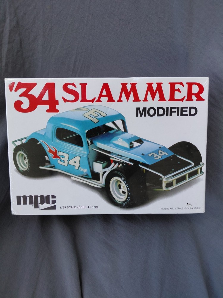 MPC 927 SLAMMER 1934 MODIFIED RACER 1/25 MODEL KIT – NEW FACTORY SEALED