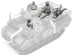 Hobby Fan HF772 1-35 Ukranian YPR-765 PRI.50 APC Crew – 4 Figs Set – USA Stock