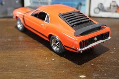 Monogram 1970 Ford Mustang Boss 302 Clean Build 1/24