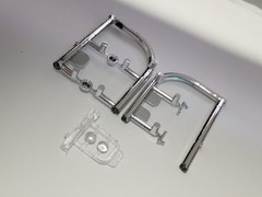 67 Chevy Impala 4Dr SPOTLIGHTS from AMT 1:25 Model 1967 Supernatural