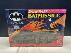 AMT ERTL SnapFast 1/25 Batmissile Batman Returns Plastic Model Kit Sealed