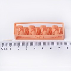 Battleship Detail Up 1/350 Model Upgrade Parts IJN 127mm AA Guns Without Shield
