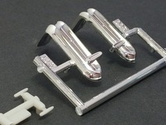 1958 Edsel Pacer FRONT BUMPER from AMT 1:25 Model Kit 58