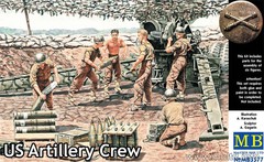 MasterBox 1/35 US Artillery Crew (6) MB3577