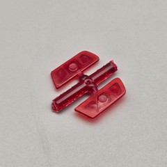 AMT 1/25 1971 71 Ford Mustang Mach 1 Parts Kitbash Clear Red Taillights