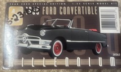 AMT 1950 Ford Convertible 1:25 Scale Special Edition Model Car Kit #30263 NOB