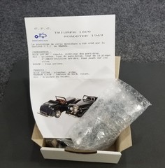 CPC Miniatures KP 236 1/43 Scale Painted Model Kit Triumph 1600 Roadster 1949