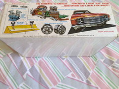 SUPER RARE! **FACTORY-SEALED *ORIGINAL VINTAGE MPC 1972 CHEVELLE 3-WAY KIT *NIB!