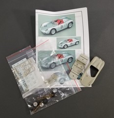 Tecnomodel 1/43 Scale Kit Porsche 718 RS 60 1960 4 Versions te. 20A-B-C-D