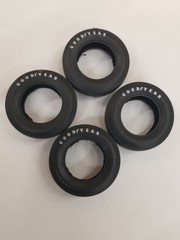 PAD PRINTED GOODYEAR TIRES from 69 Ford Torino AMT 1:25 Model Kit