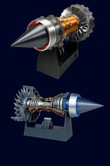 Turbojet Engine Simulation Model
