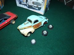 Vintage Lot 6 Built 1:24 Scale Model Car Kits Junkyard Lot Dodge Mopar GTX Charg