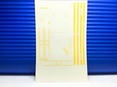 #2 YELLOW SHEET THUNDERBIRD NASCAR STOCK CAR MODEL DECAL SHEET