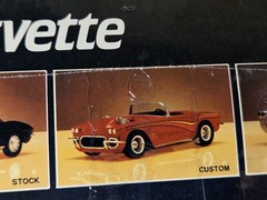 Vintage 1/25 AMT ERTL 1962 CORVETTE 3 in 1 CUSTOMIZING KIT FACTORY SEALED 1986